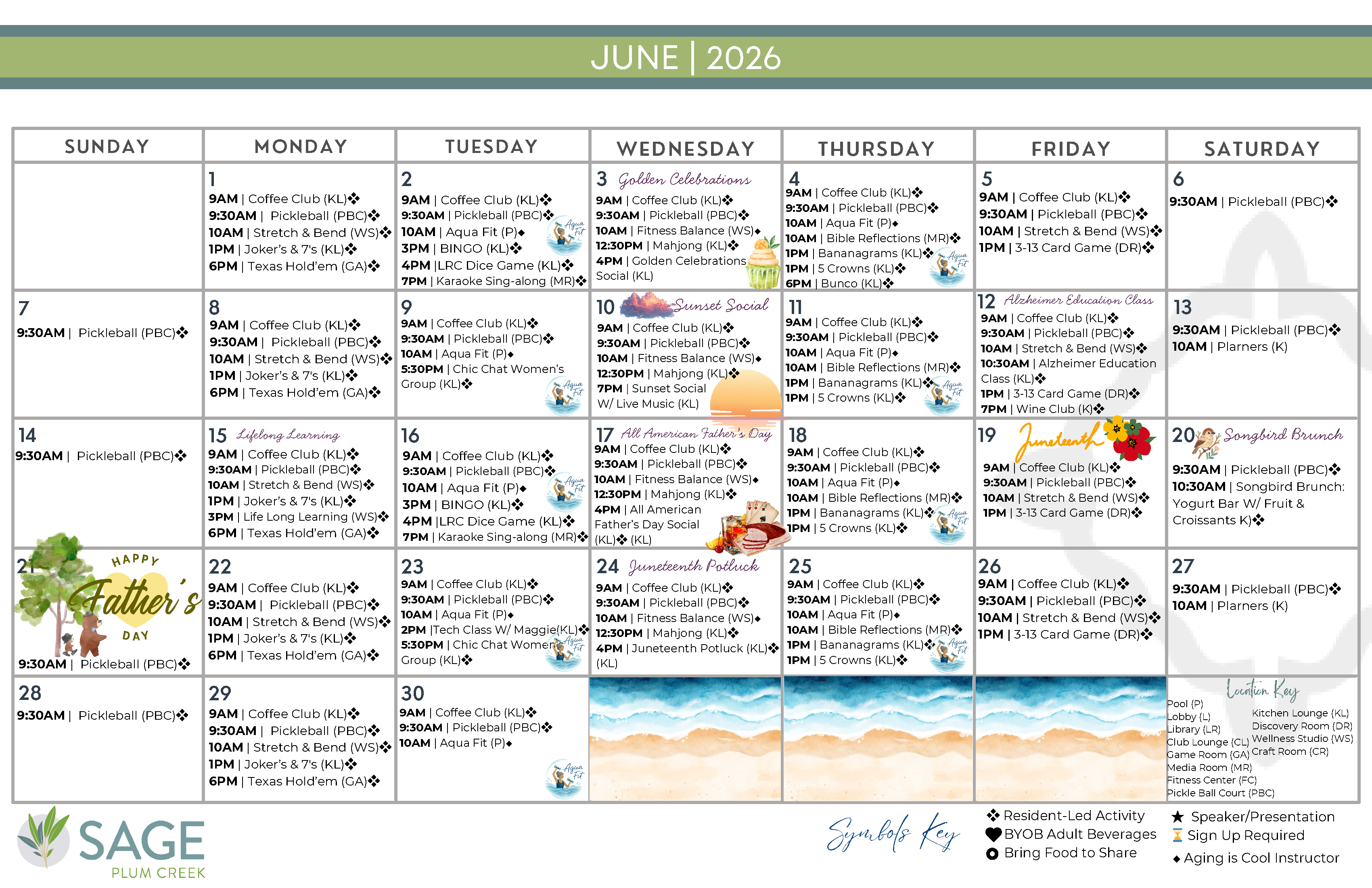 Resident Calendar