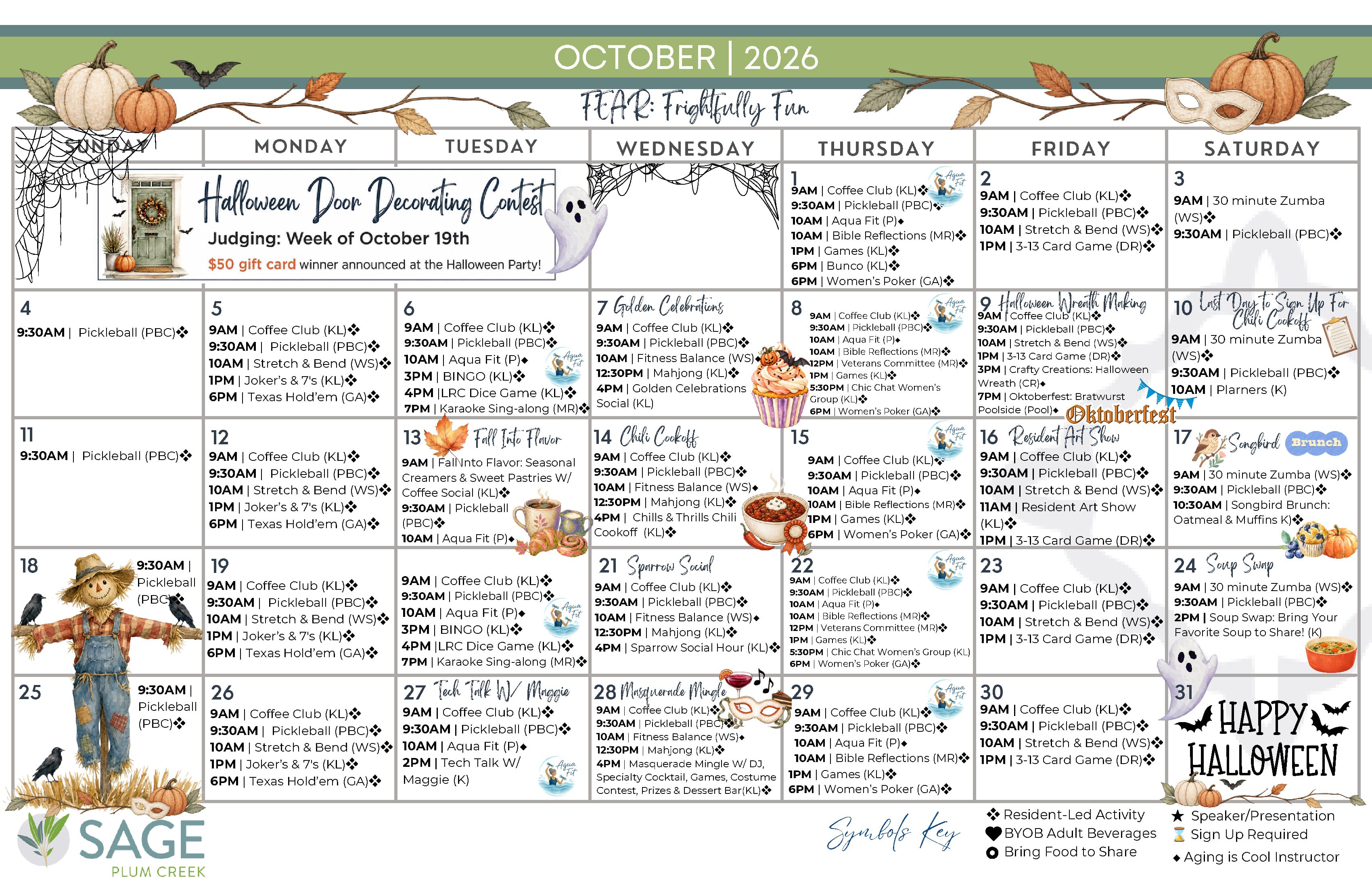 Resident Calendar