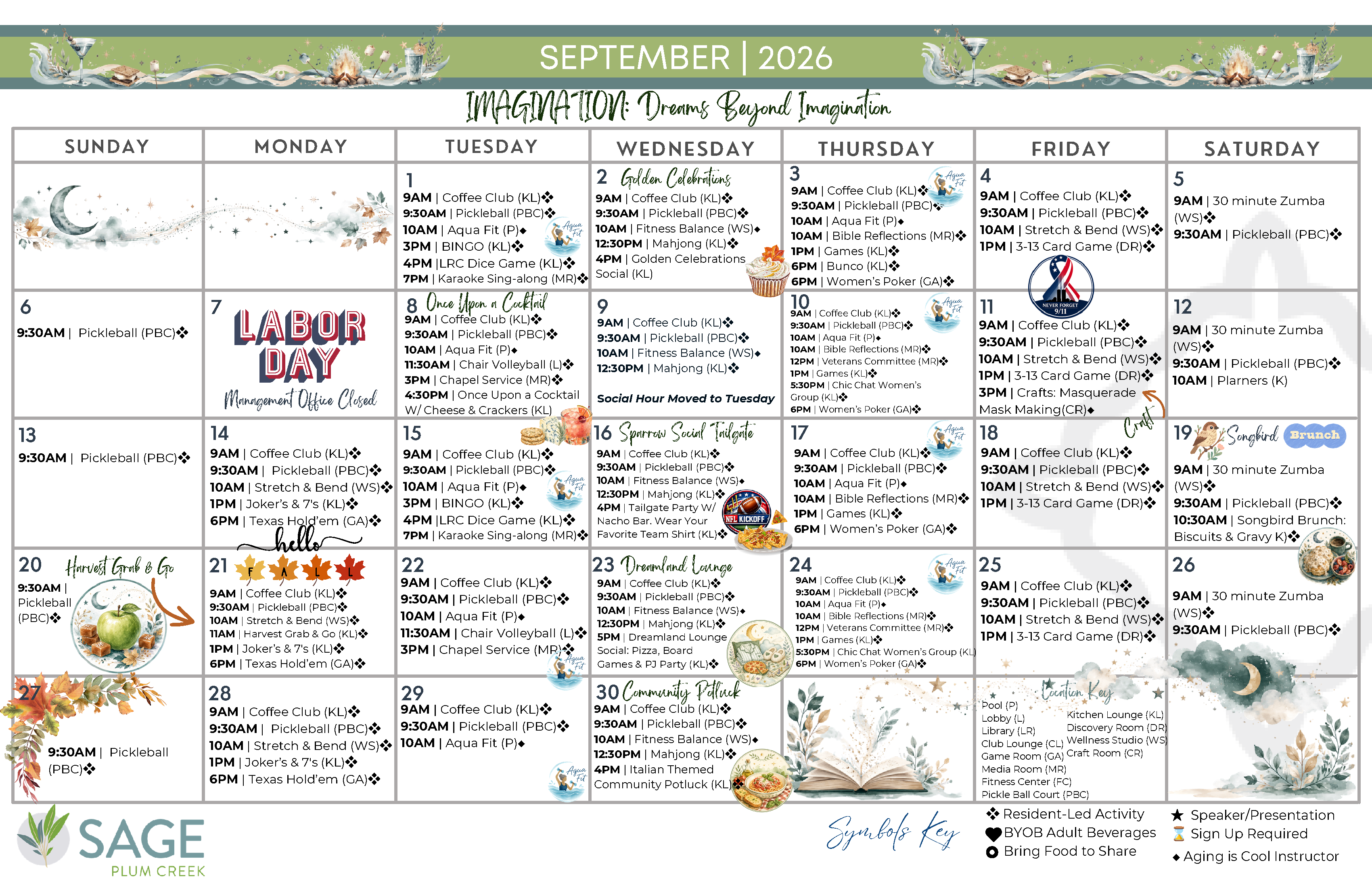 Resident Calendar